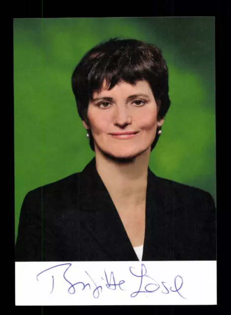 Brigitte Lösch Autogrammkarte Original Signiert ## BC 116512