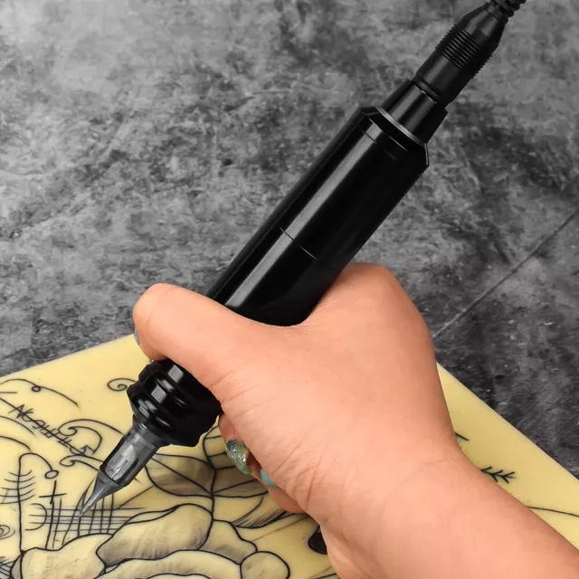 fr Professional Rotary Tattoo Pen Machine Powerful Silent Motor Art Guns Supplie 3