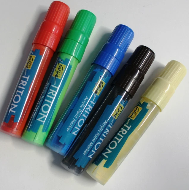 Kreul Solo Goya Triton Acrylic Paint Marker 34 verschiedene Farbtöne
