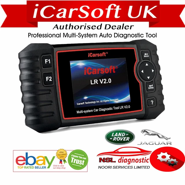 RANGE ROVER EVOQUE Diagnostic Scan Tool Fault Code Reader, iCarsoft LR