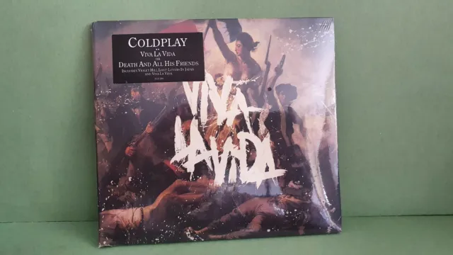 Brand New & Sealed Promo Stickered Cd Album Of "Viva La Vida" By Coldplay