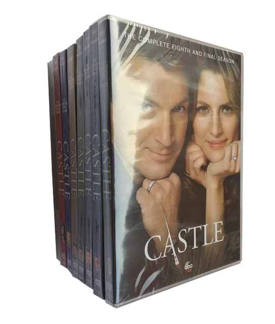 CASTLE THE COMPLETE FOX TV SERIES SEASON 18 DVD BOX SET NEW Sealed