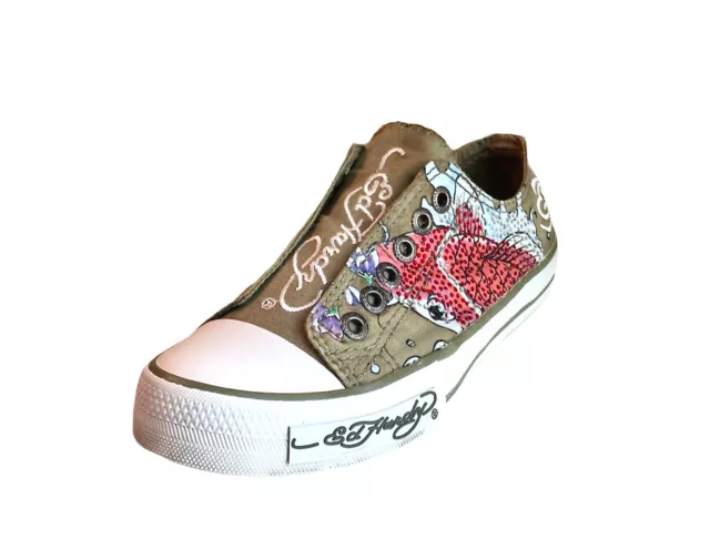 Ed hardy slip on shoes online