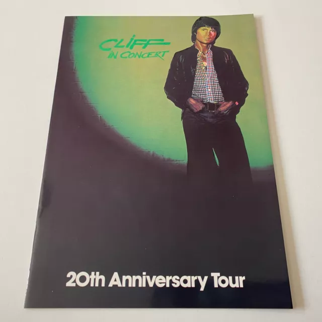 Cliff Richard 20th Anniversary Tour In Concert Programme 1978 20 Pages Shadows