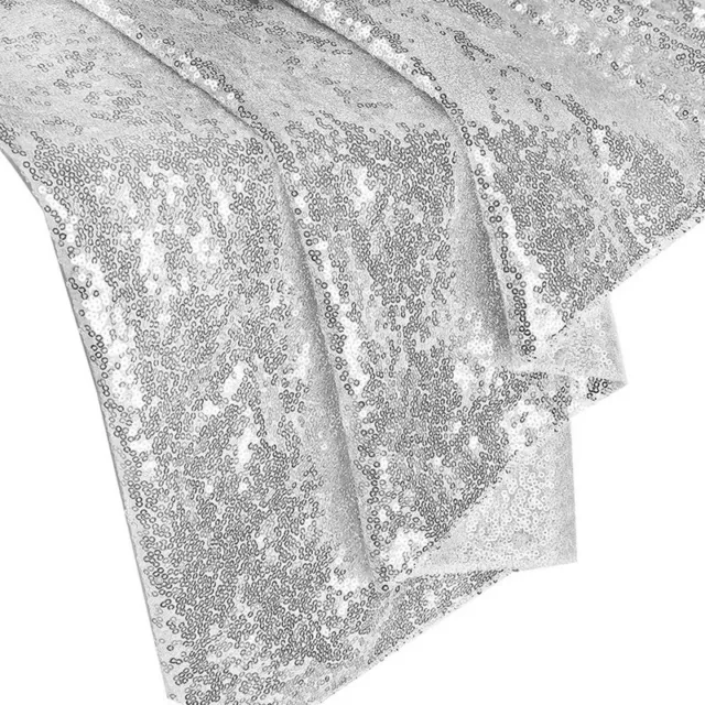 6Ft Table Skirt for Round Rectangle Square Table Sequin Tablecloth for1105