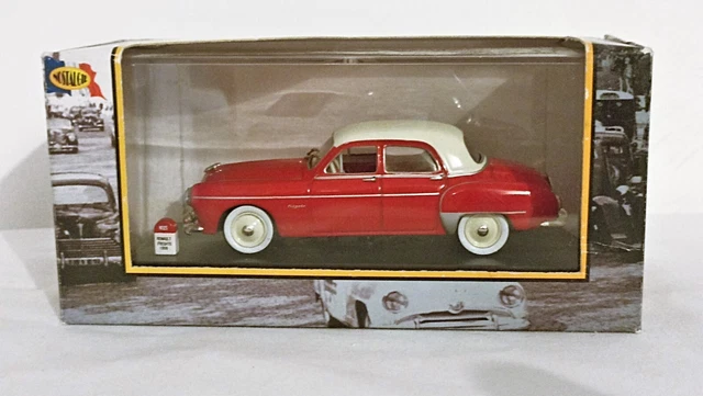 Norev F Renault Frégate Grand Pavois - 1/43 - Châssis Tôle - Rouge Et Beige
