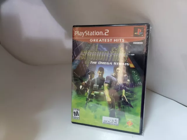 Syphon Filter: The Omega Strain, Playstation 2 (PS2) Brand New - Sealed! +  Slip