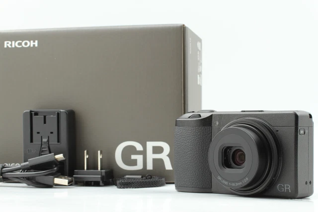 [Top MINT in Box] RICOH GR III 24.2MP 18.3mm f/2.8 Digital Camera From JAPAN
