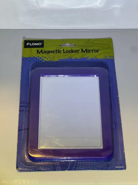 1 Magnetic Locker Mirror 5.5x7 School Tool Workshop Refrigerator Travel  Makeup