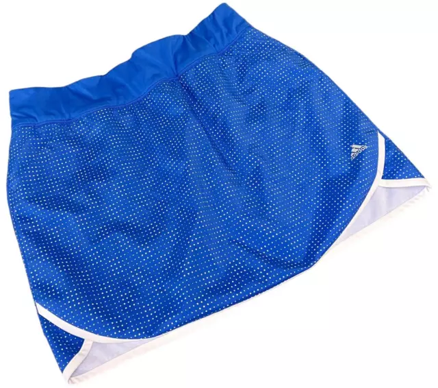 Adidas Golf Rangewear Ladies Skort - Blue Polka Dot - Large - Brand New