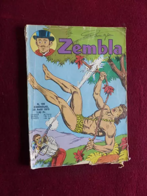 petit format :  ZEMBLA n° 185 du 20 aout  1973