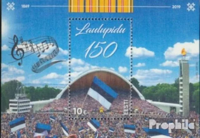 Estonia block47 (complete issue) unmounted mint / never hinged 2019 estonian Lie