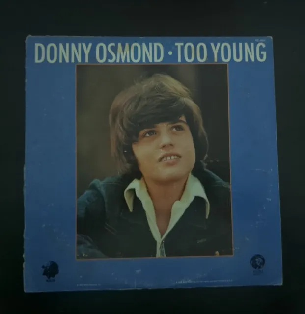 Donny Osmond Too Young   Record Album Vinyl LP 1972