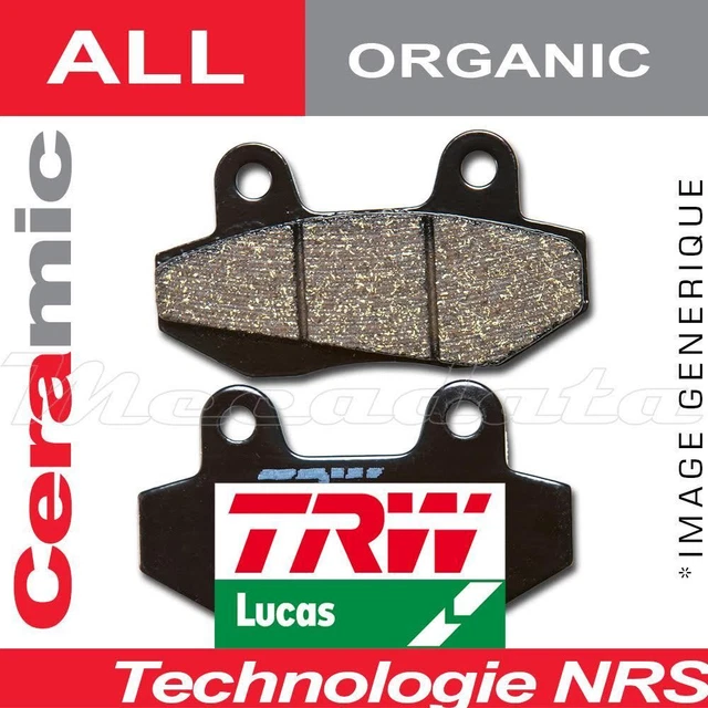 TRW MCB532 Kit Pastiglie Freno Moto – Composto Ceramico Organico. Per Kawasaki VN, GPZ, ZX E Modelli Anteriori/Posteriori
