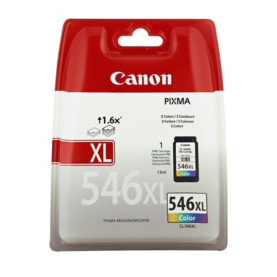 Canon Cartuccia Inkjet Originale CL-546XL Colore per Pixma MG2450,MG2550,MX495..