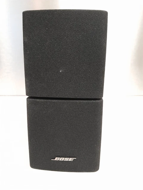 HAUT-PARLEUR BIJOU DOUBLE CUBE BOSE NOIR AVEC CÂBLE D'ORIGINE