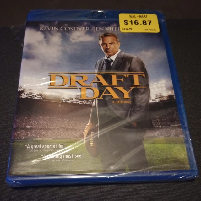 NEW DRAFT DAY Blu Ray Kevin Costner Jennifer Garner Football NFL Sports