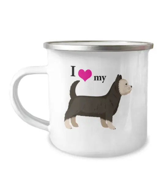 Yorkshire Terrier Camping Mug - I love my Yorkshire Terrier 12 oz Camper Mug