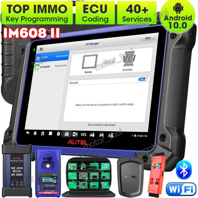 2024 Autel MaxiIM IM608 II IM608S PRO II IMMO Key Programming Diagnostic Scanner