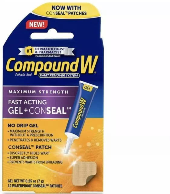 Compound W Fast Acting Liquid Salicylic Acid Wart Remover 0.31 Fl