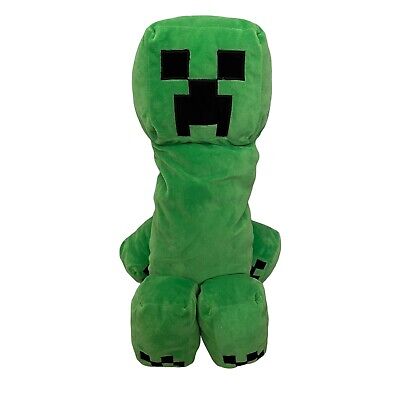 Minecraft 20" verde y negro bloque enredadera peluche animal de peluche juguete grande jumbo