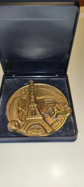 AGRAFE 80 ÈME ANNIVERSAIRE DU DEBARQUEMENT CLASSE BRONZE