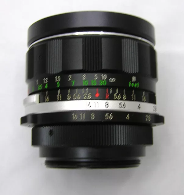 LENTE SOLIGOR 28mm F2.8 - PARA TORNILLO MIRANDA M44 **COMO NUEVO** 2