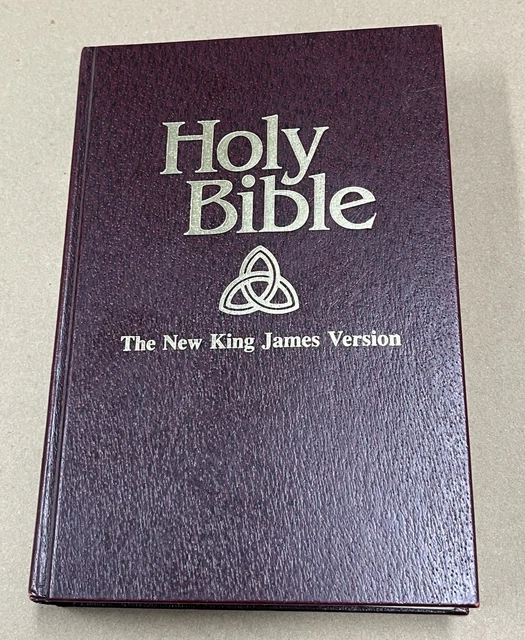 HOLY BIBLE THE New King James Version NKJV 401 Thomas Nelson 1982 Red ...