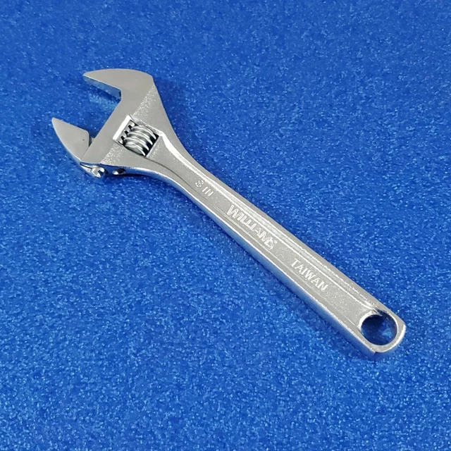 Williams 8" Adjustable Wrench P/N 13408A Auto & Truck Repair Hand Tool Lot