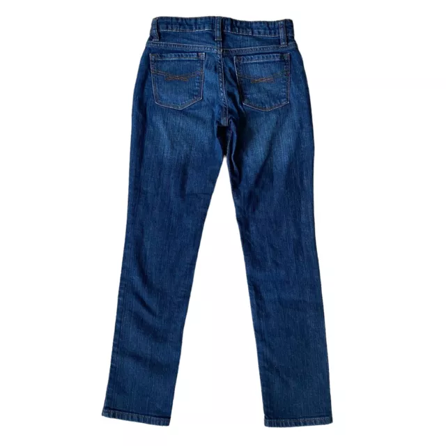 Gap Kids Girls Size 12 Skinny Boyfriend Fit Jeans Adjustable Waist 3