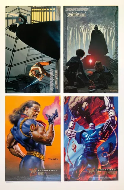 Star Wars Topps Master Visions Collector Card #24 & 26 & 95 Fleer Ultra X-men