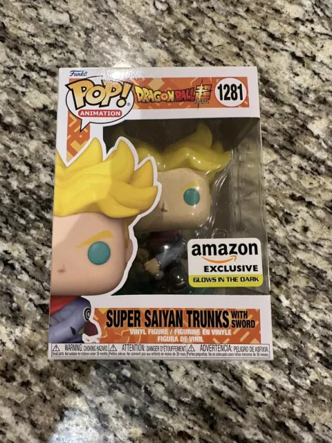 Funko Pop! Super Saiyan Trunks with Sword GITD Glow Exclusive Dragon Ball #1281