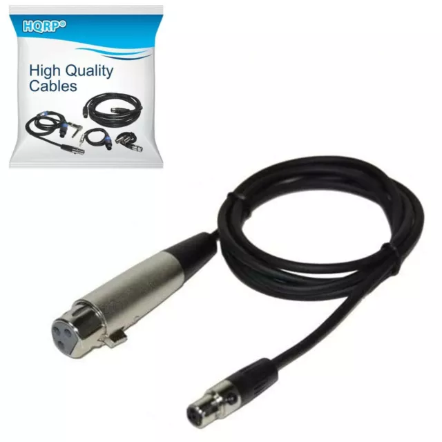 Câble adaptateur de microphone pour Shure WA310, SC1 SLX1 T1 U1 UC1 ULX1...