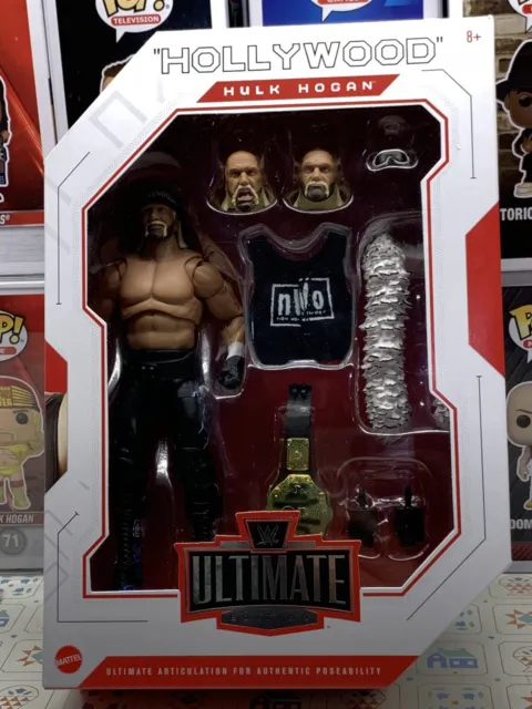 WWE MATTEL ULTIMATE Edition Hollywood Hulk Hogan Series 7 NWO Figure ...