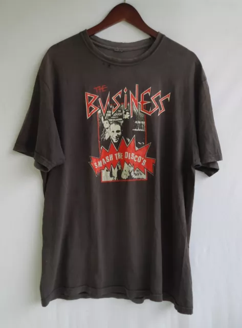 Vintage The Business Smash The Disco's T shirt Punk Rock sex pistol clash damned