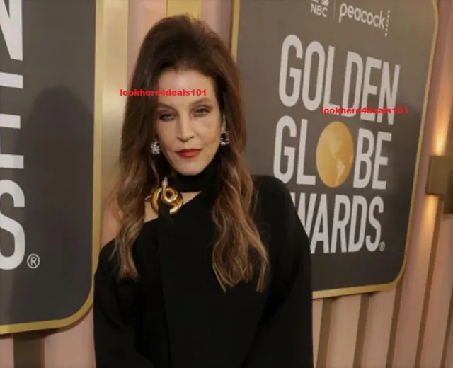 Lisa Marie Presley Photo 4x6 Golden Globe Awards 2023 Memorabilia USA