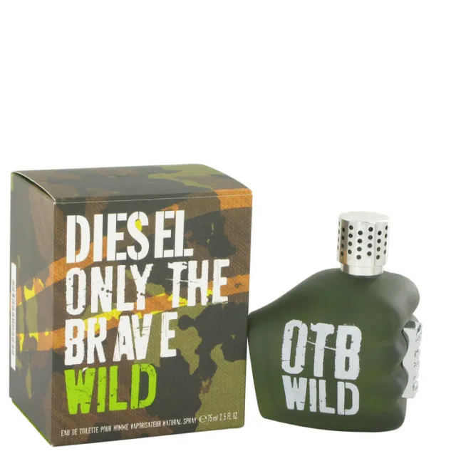 Only The Brave Wild Men's Cologne by Diesel 2.5oz/75ml Eau De Toilette Spray