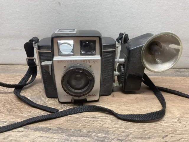 Vintage Kodak Brownie Twin 20 Camera PARTS ONLY