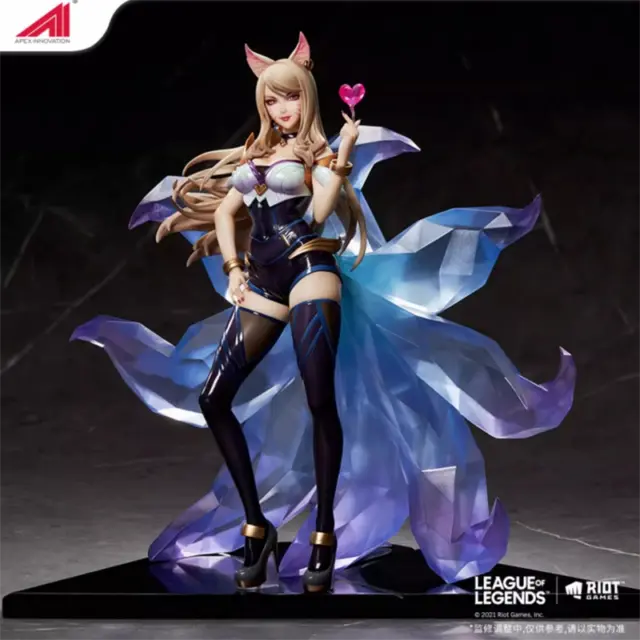 League of Legends LOL KDA Ahri 1/6 Figure 9'' Collectibles Statue Boxed Official