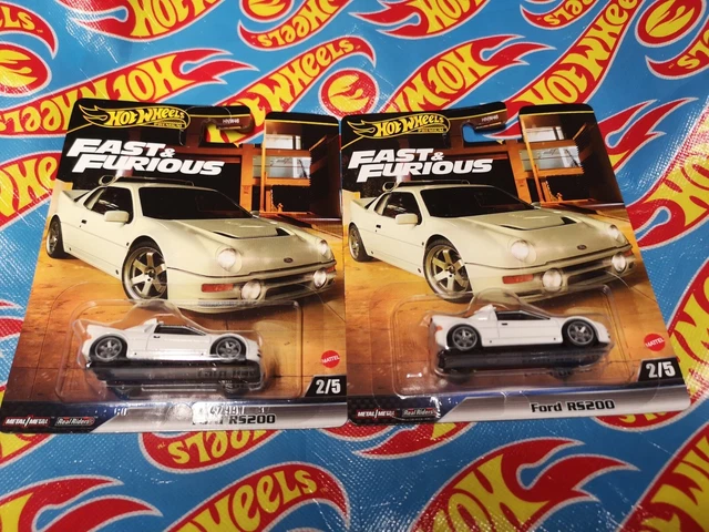 Hot Wheels Premium Ford RS200 Fast & Furious 2024 - 1:64 Real Riders