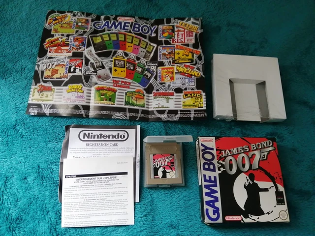 James Bond 007, Nintendo Gameboy  Game, With original Box and leaflets.