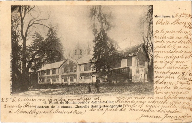 CPA Montlignon Chateau de la Chasse Chapelle Ste Radegonde (1319295)
