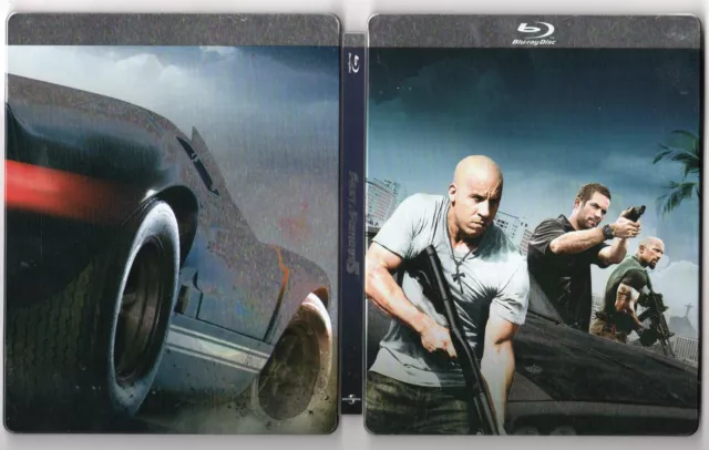 Combo Blu Ray + Dvd ¤ Fast And Furious 5 ¤ Steel Box ¤ Envoi Suivi ¤