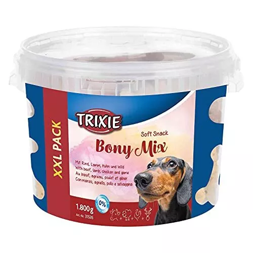 Trixie Soft Snack Bony Mix XXL Lot pour Chien 18 kg pour Chien