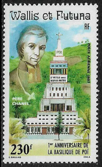 Wallis & Futuna #C152 MNH Stamp - Father Chanel - Poi Basilica