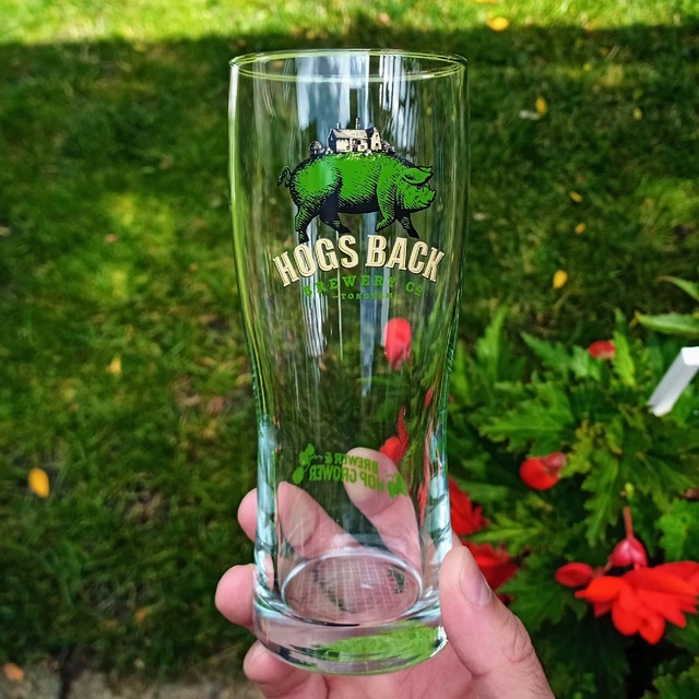 "Neu SCHWEINE ZURÜCK Brauerei Pint Glas Bar Pub Mancave UKCA markiert ""B-Day Geschenk"""
