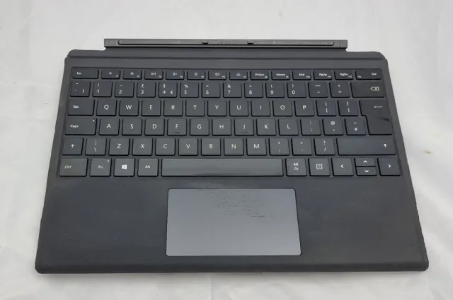 OEM Microsoft Surface Pro 4 5 6 7 Detachable Keyboard 1725 Backlit UK QWERTY