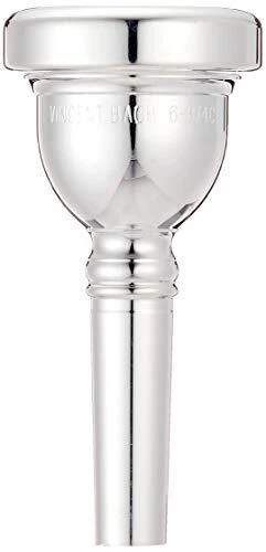 Bach 3506RC Small Shank Tenor Trombone Mouthpiece Silver Plated 6-3/4C Cup Me...