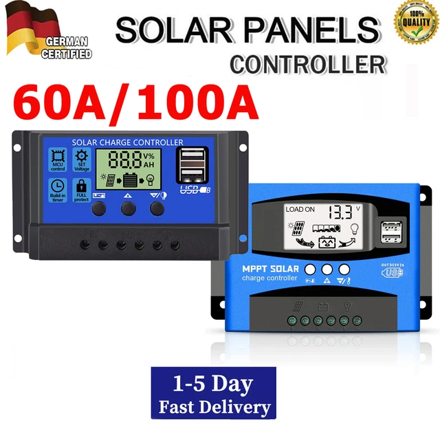 Regolatore Di Carica Solare Fotovoltaico Regolatore Di Carica Solare 60a Mppt 12 24 36 48 Volt Per Il 882282 - Foto 13