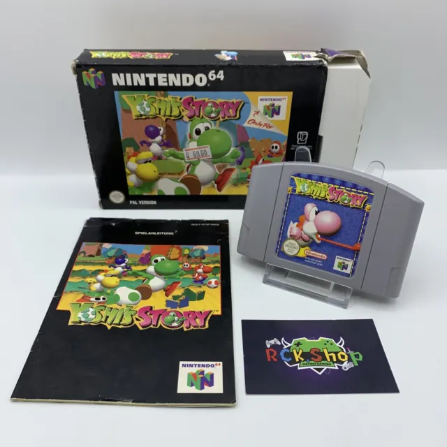 Nintendo N64 - Spiel - YOSHI´S STORY - OVP - PAL - Sammler - gebraucht